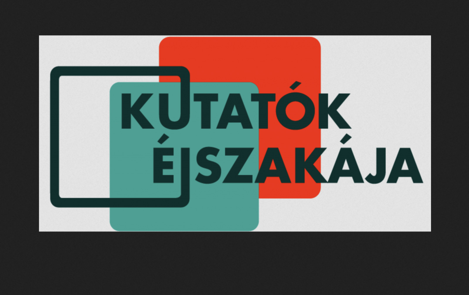 Kutatók éjszakája logó
